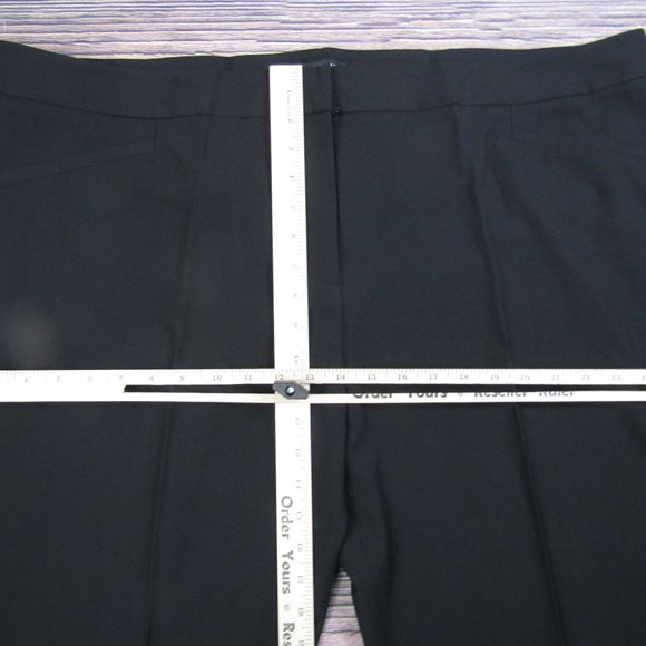 Halogen NWT Womens Plus Size 22 Black Ela Taylor Dress Pants Trousers Work - Picture 8 of 10